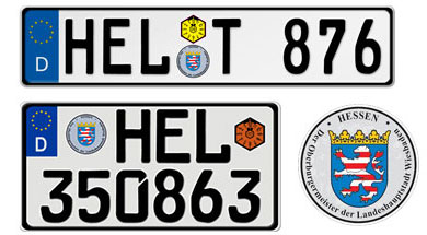 Hessen License Plates