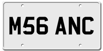 BRITAIN/UK LICENSE PLATE TO FIT USA CARS--