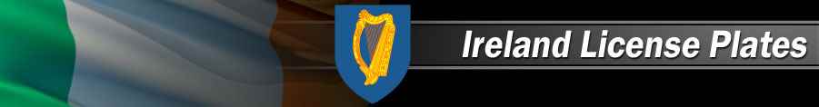 Custom/personalized reproduction Ireland license plates