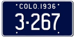 Colorado License Plates Colorado License Plates