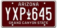 Arizona License Plates Arizona License Plates