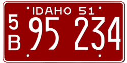 Idaho License Plates Idaho License Plates