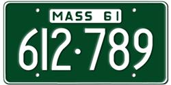 Massachusetts License Plates