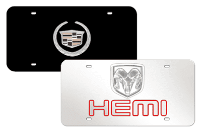 Auto Brand Custom License Plates