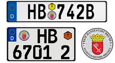 Bremen License Plates