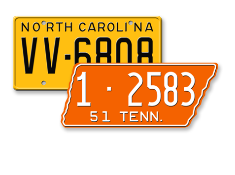 USA / State License Plates
