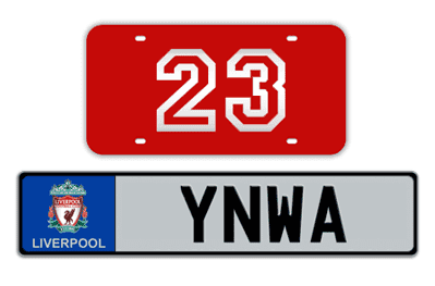 Sport/Hobby Custom License Plates