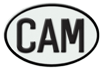 CAMEROON INTERNATIONAL IDENTIFICATION OVAL PLATE