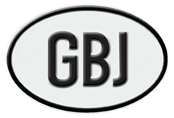 JERSEY INTERNATIONAL IDENTIFICATION OVAL PLATE