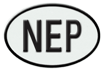 NEPAL INTERNATIONAL IDENTIFICATION OVAL PLATE