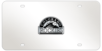 COLORADO ROCKIES MLB (MAJOR LEAGUE BASEBALL) CHROME EMBLEM 3D