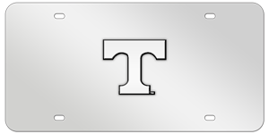 TENNESSEE CHROME EMBLEM 3D MIRROR LICENSE PLATE