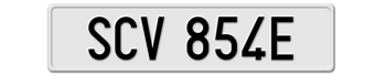 VATICAN CITY EUROPEAN FRONT LICENSE PLATE -- 