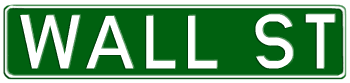 STREET SIGN -White on Green - CUSTOMIZED WITH YOUR STREET NAME PLATE