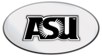 ARIZONA NCAA (NATIONAL COLLEGIATE ATHLETIC ASSOCIATION) EMBLEM 3D OVAL TRAILER HITCH COVER