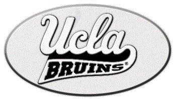 UCLA NCAA (NATIONAL COLLEGIATE ATHLETIC ASSOCIATION) EMBLEM 3D OVAL TRAILER HITCH COVER