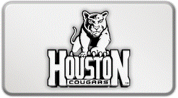 HOUSTON NCAA (NATIONAL COLLEGIATE ATHLETIC ASSOCIATION) EMBLEM 3D RECTANGLE TRAILER HITCH COVER