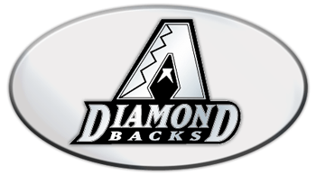 ARIZONA DIAMONDBACKS MLB (MAJOR LEAGUE BASEBALL) EMBLEM 3D OVAL TRAILER HITCH COVER