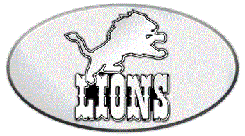 DETROIT LIONS NFL (NATIONAL FOOTBALL LEAGUE) EMBLEM 3D OVAL TRAILER HITCH COVER