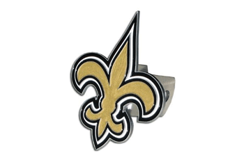 NEW ORLEANS SAINTS NFL (NATIONAL FOOTBALL LEAGUE) CLASS 2 OR 3 TRAILER HITCH COVER