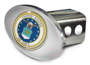 AIR FORCE SEAL EMBLEM 3D TRAILER HITCH COVER