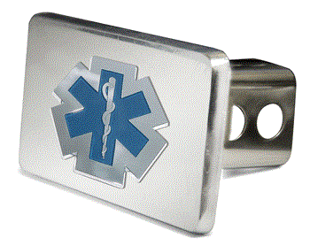 EMS EMBLEM 3D TRAILER HITCH COVER