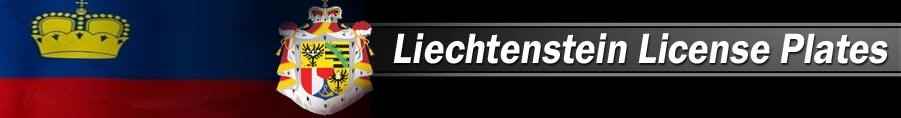 Custom/personalized reproduction Liechtenstein license plates