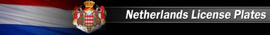 Custom/personalized reproduction Netherlands license plates