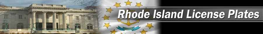 Custom/personalized reproduction Rhode Island license plates