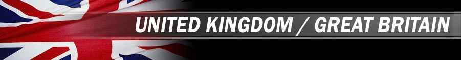 Custom/personalized reproduction United Kingdom license plates