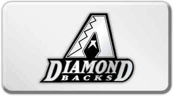 ARIZONA DIAMONDBACKS MLB (MAJOR LEAGUE BASEBALL) EMBLEM 3D RECTANGLE TRAILER HITCH COVER
