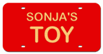 Name & Toy Plates