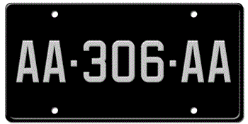 FRANCE LICENSE PLATE TO FIT USA CARS frusabs