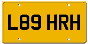 BRITAIN/UK LICENSE PLATE TO FIT USA CARS