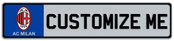 AC MILAN INTERNATIONAL SOCCER EUROPEAN PLATE