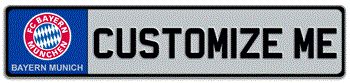 BAYERN MUNICH INTERNATIONAL SOCCER EUROPEAN PLATE