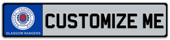 GLASGOW RANGERS INTERNATIONAL SOCCER EUROPEAN PLATE