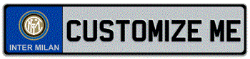 INTER MILAN INTERNATIONAL SOCCER EUROPEAN PLATE