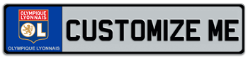 OLYMPIQUE LYONNAIS INTERNATIONAL SOCCER EUROPEAN PLATE