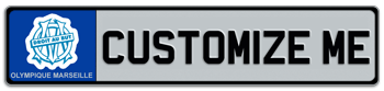 OLYMPIQUE MARSEILLE INTERNATIONAL SOCCER EUROPEAN PLATE