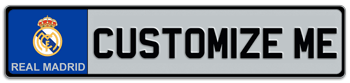 REAL MADRID INTERNATIONAL SOCCER EUROPEAN PLATE