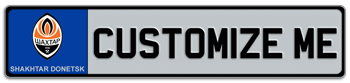 SHAKHTAR DONETSK INTERNATIONAL SOCCER EUROPEAN PLATE