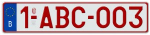 "belgium license plates"