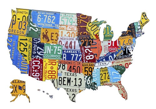 Americans Are In Love With Old License Plates