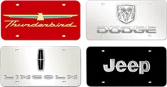 Custom license plates for your brand of car
