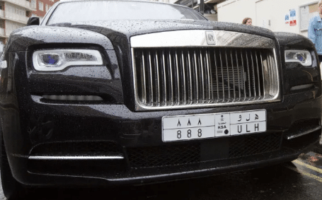 kingdom of saudi arabia ksa license plates