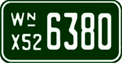 Replica License Plates After View